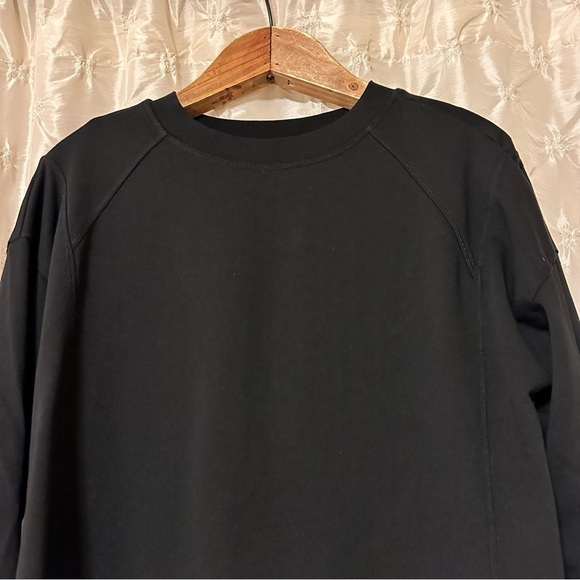 Sweaty Betty After Class Pullover Sweatshirt Black Oversized - Picture 3 of 12